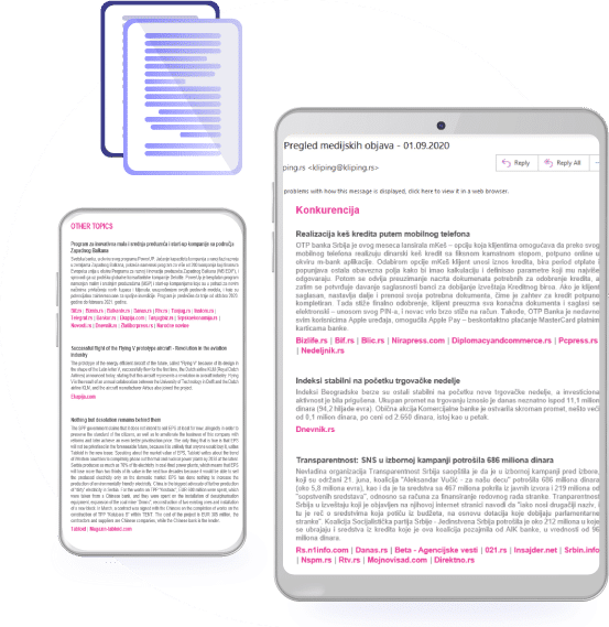 Nadogradite Osnovni Kliping Monitoring